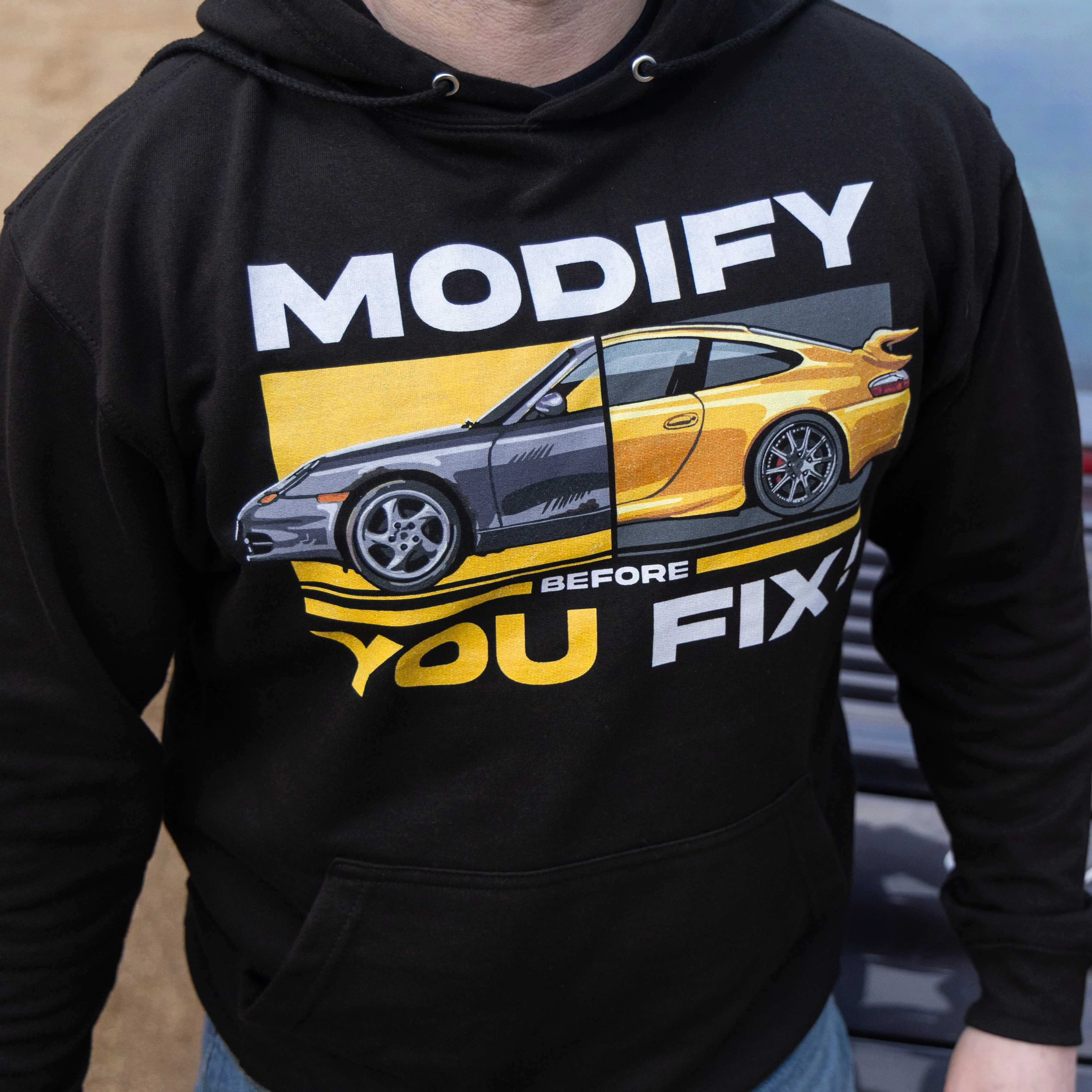 Hoodie | 996 GT3 Modify Before You Fix - Image 4