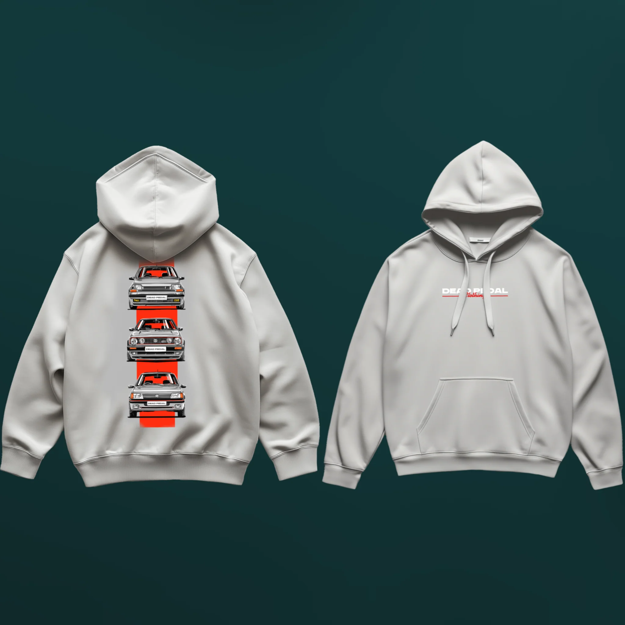 Hoodie | Hot Hatch - Grey