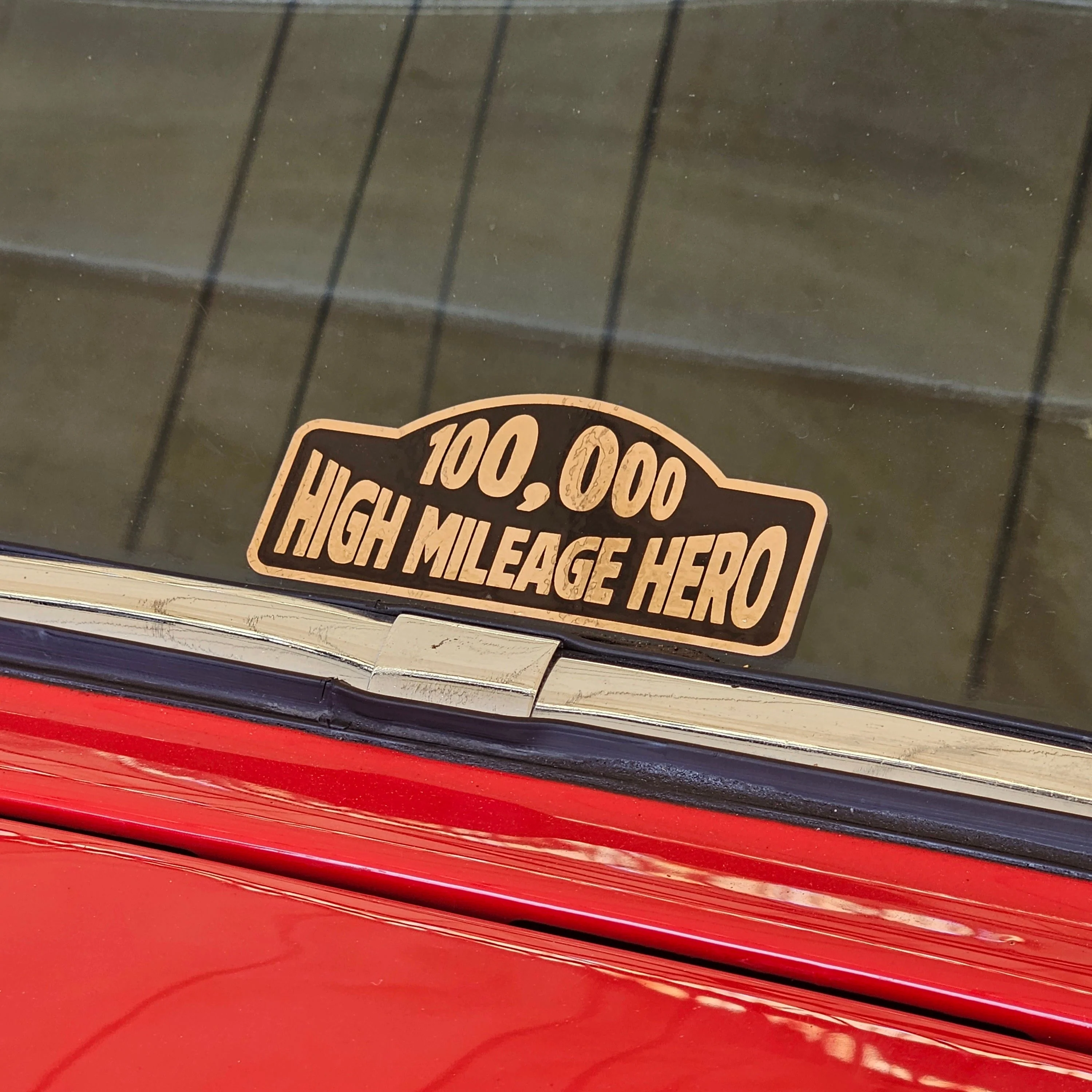 Sticker | High Mileage Hero - Image 4