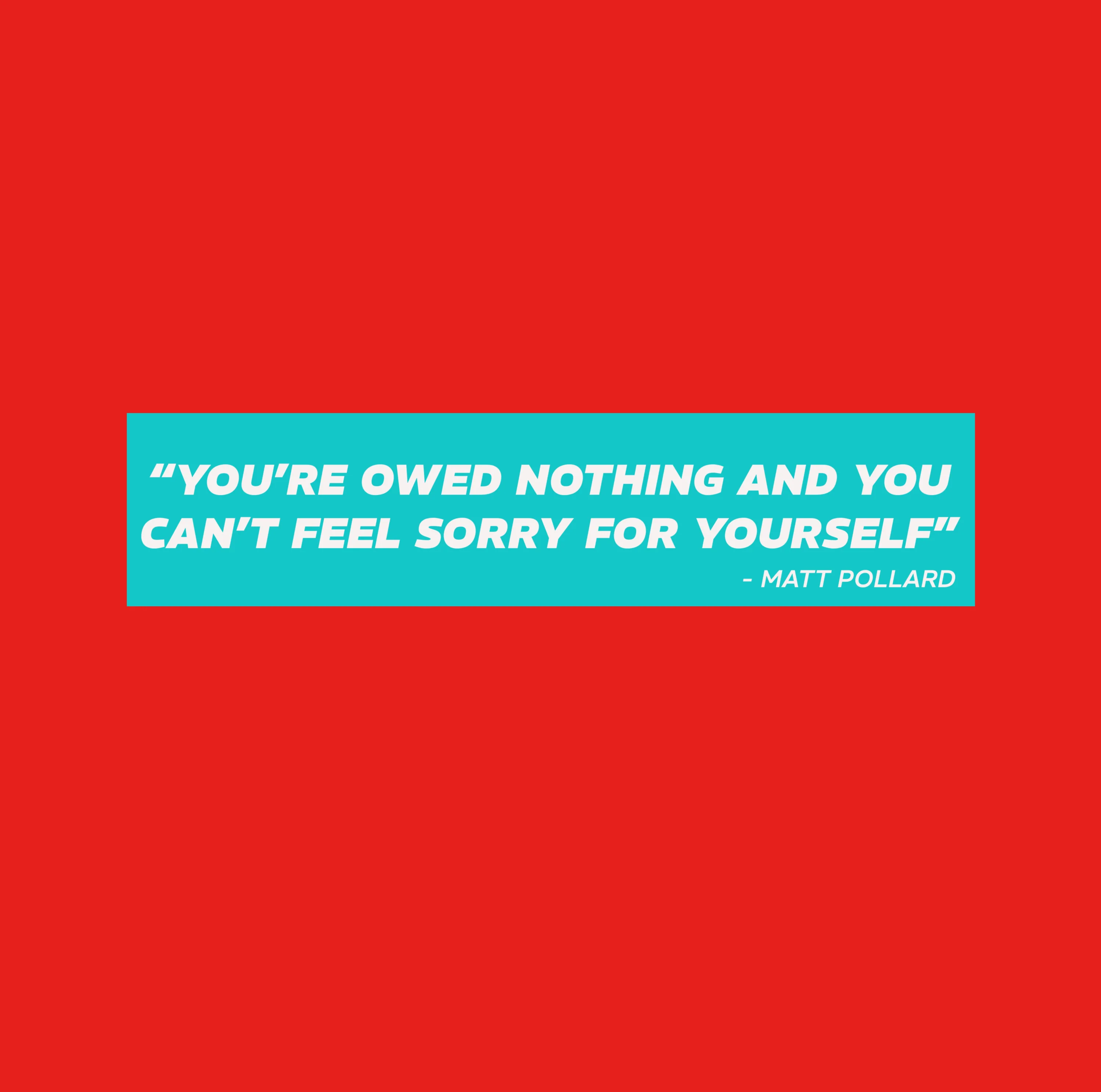 Sticker | Owed Nothing