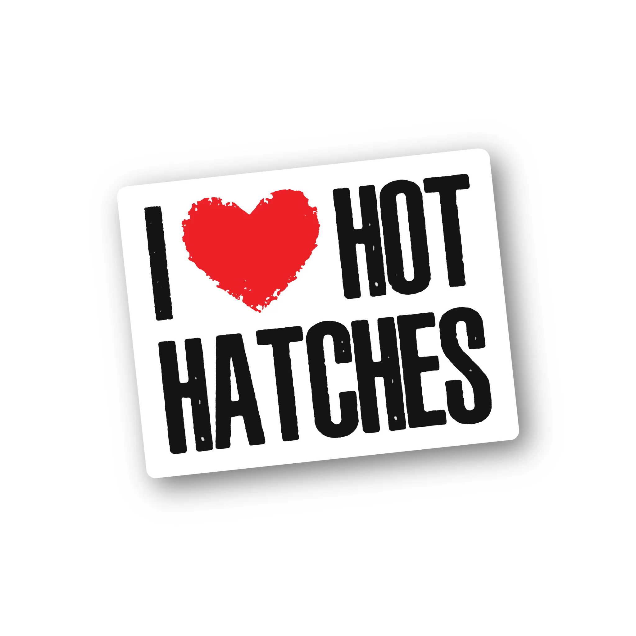 Sticker | I <3 Hot Hatches - Image 2