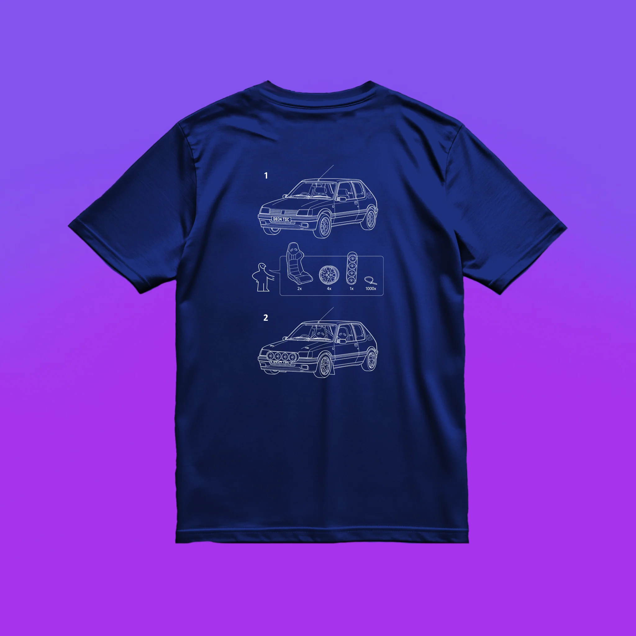 T-Shirt | 205 GTi - Image 11