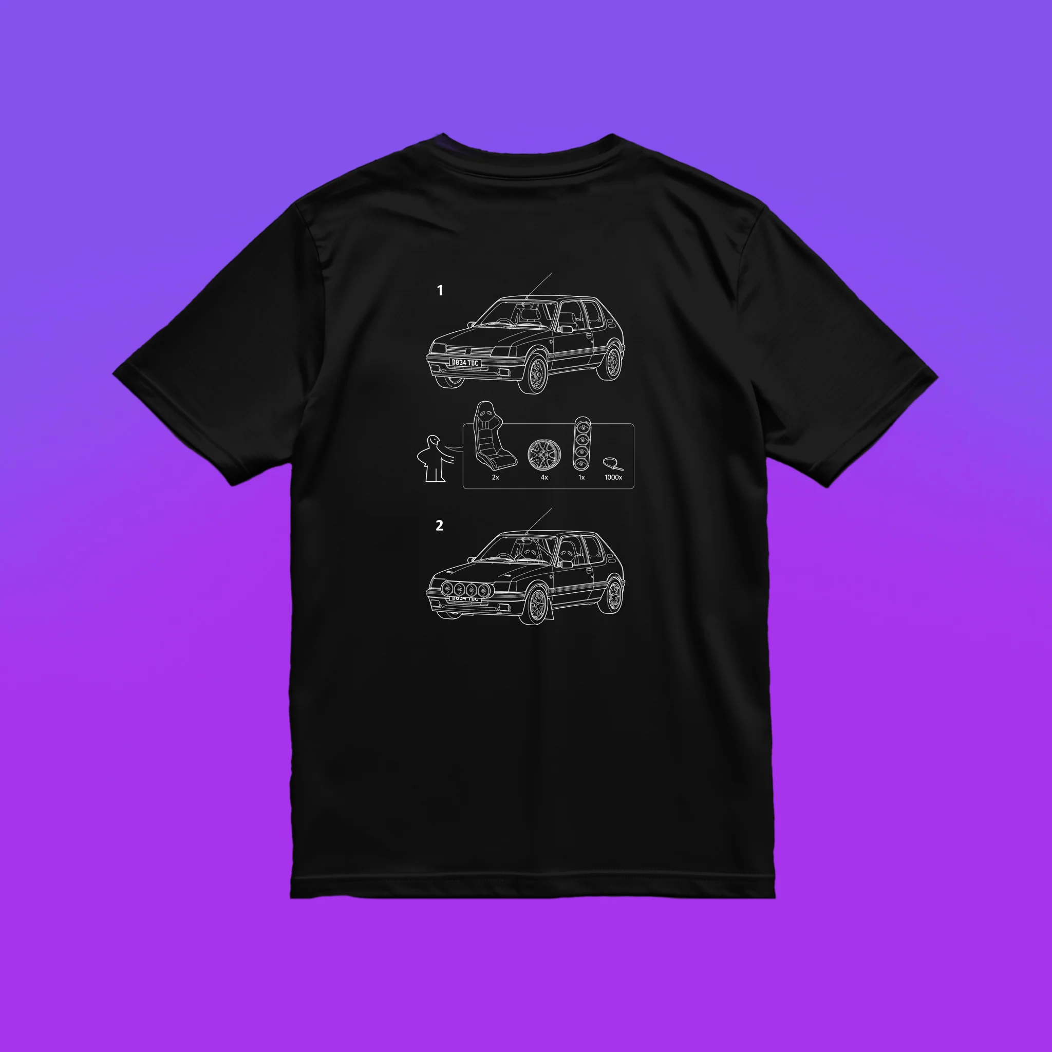 T-Shirt | 205 GTi - Image 5