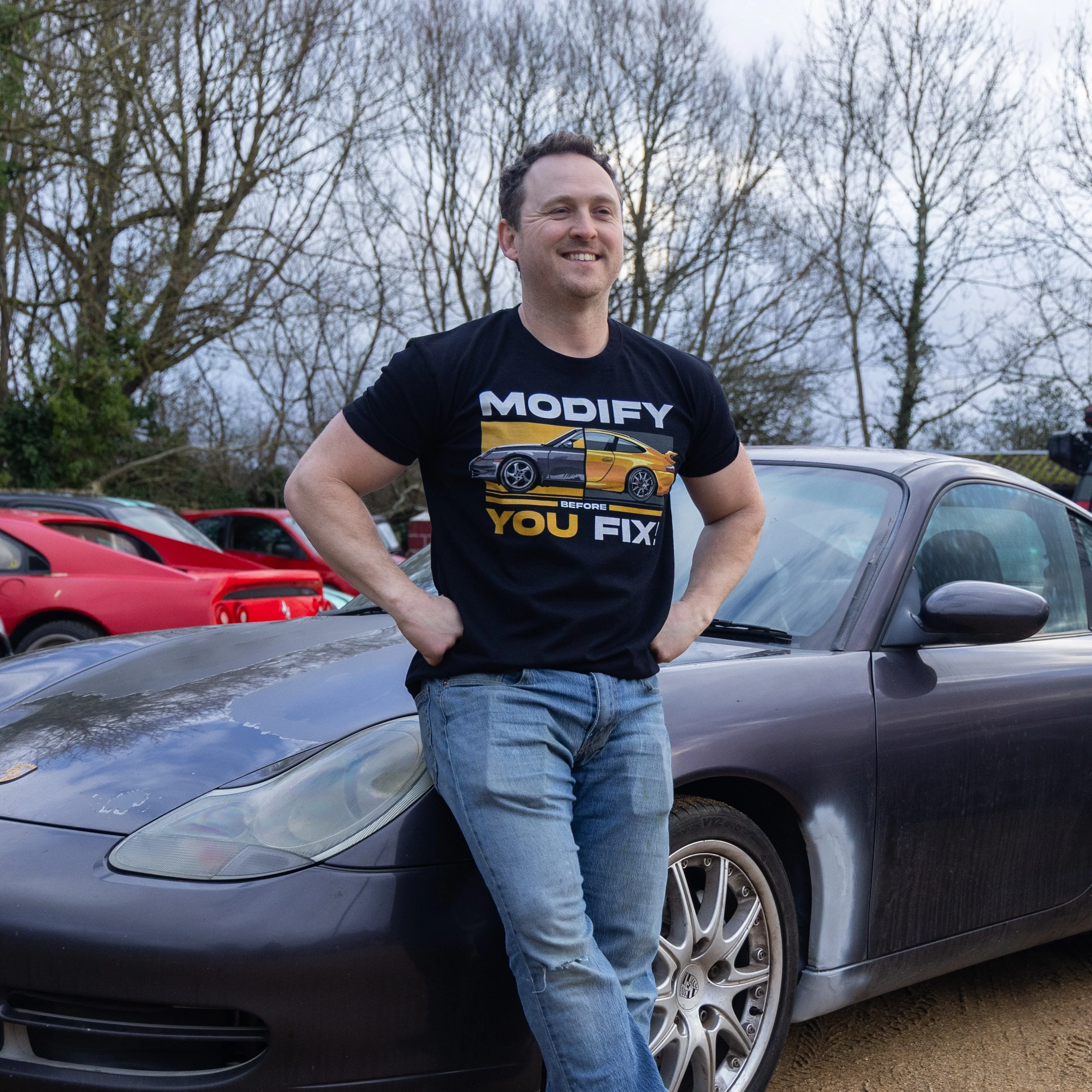 T-Shirt | 996 GT3 Modify Before You Fix - Image 3