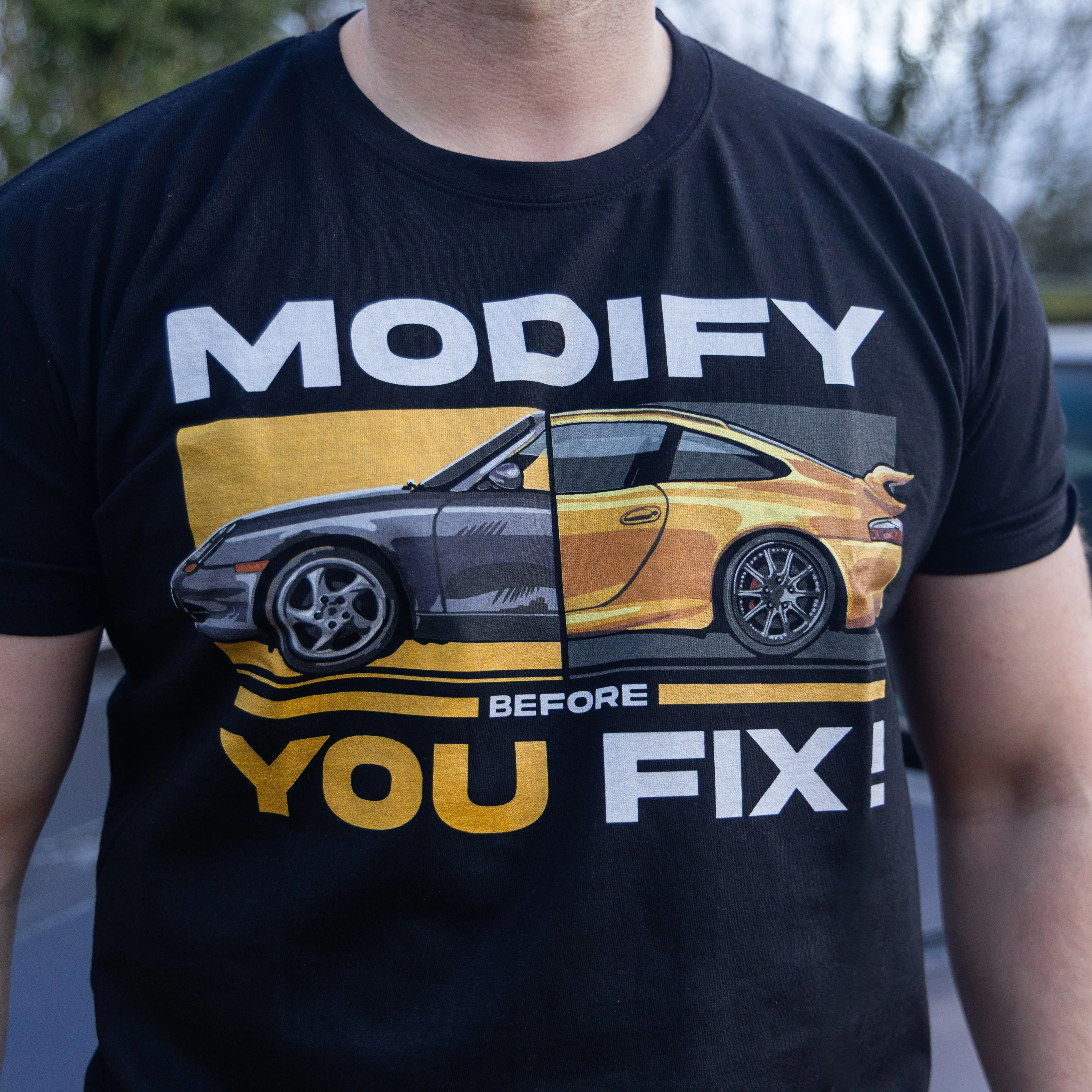 T-Shirt | 996 GT3 Modify Before You Fix - Image 4