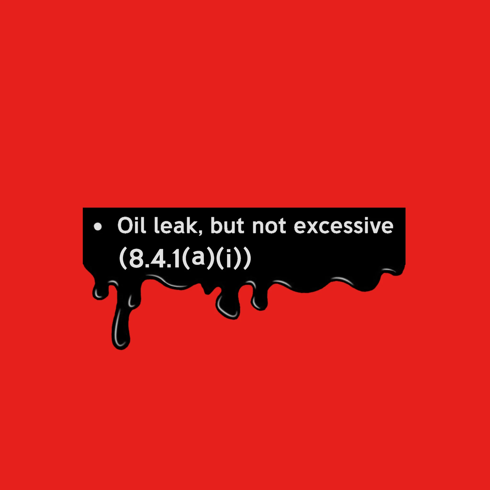 T-Shirt | Oil Leak (Bundle with Air Freshener and Sticker) - Image 5