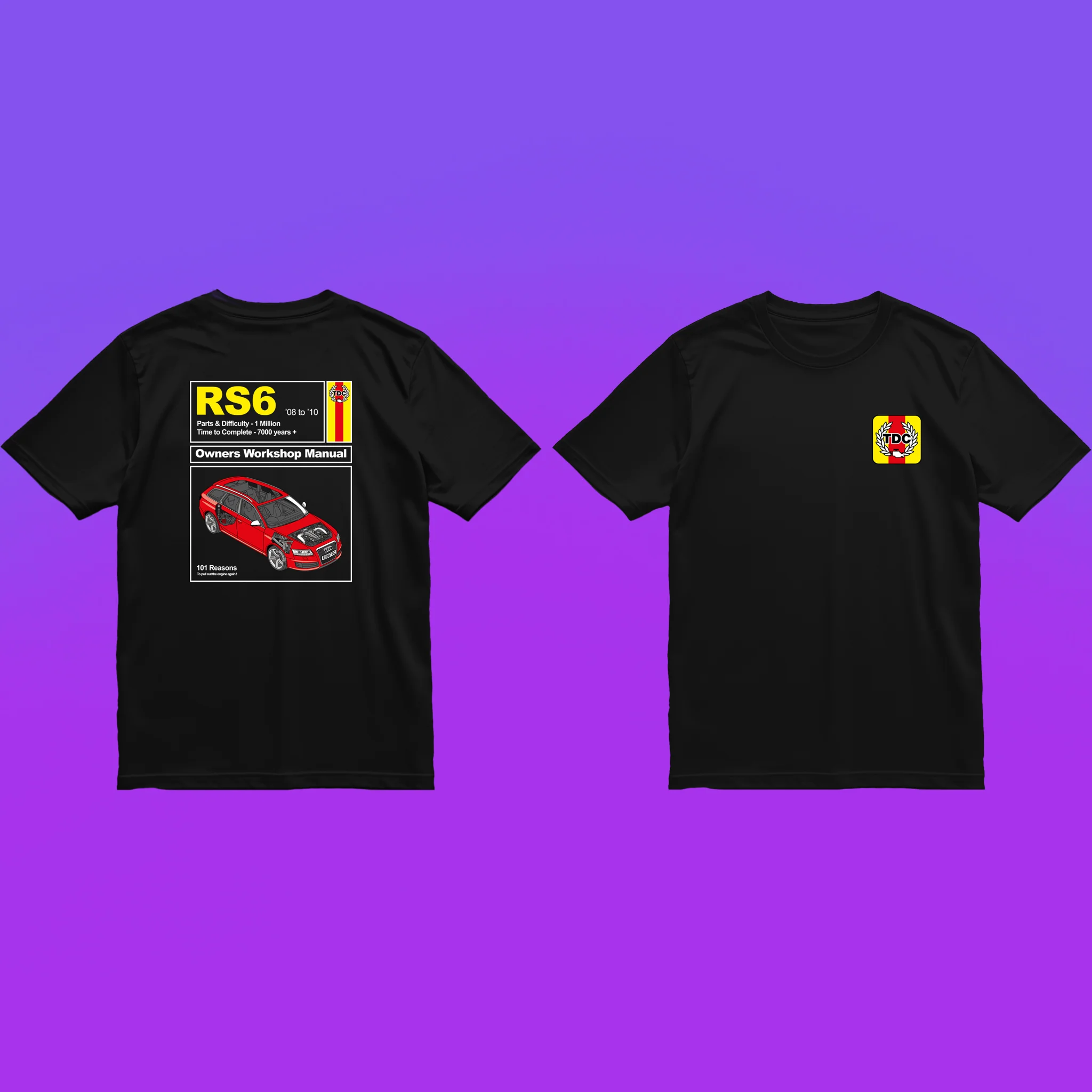 T-Shirt | RS6 Black