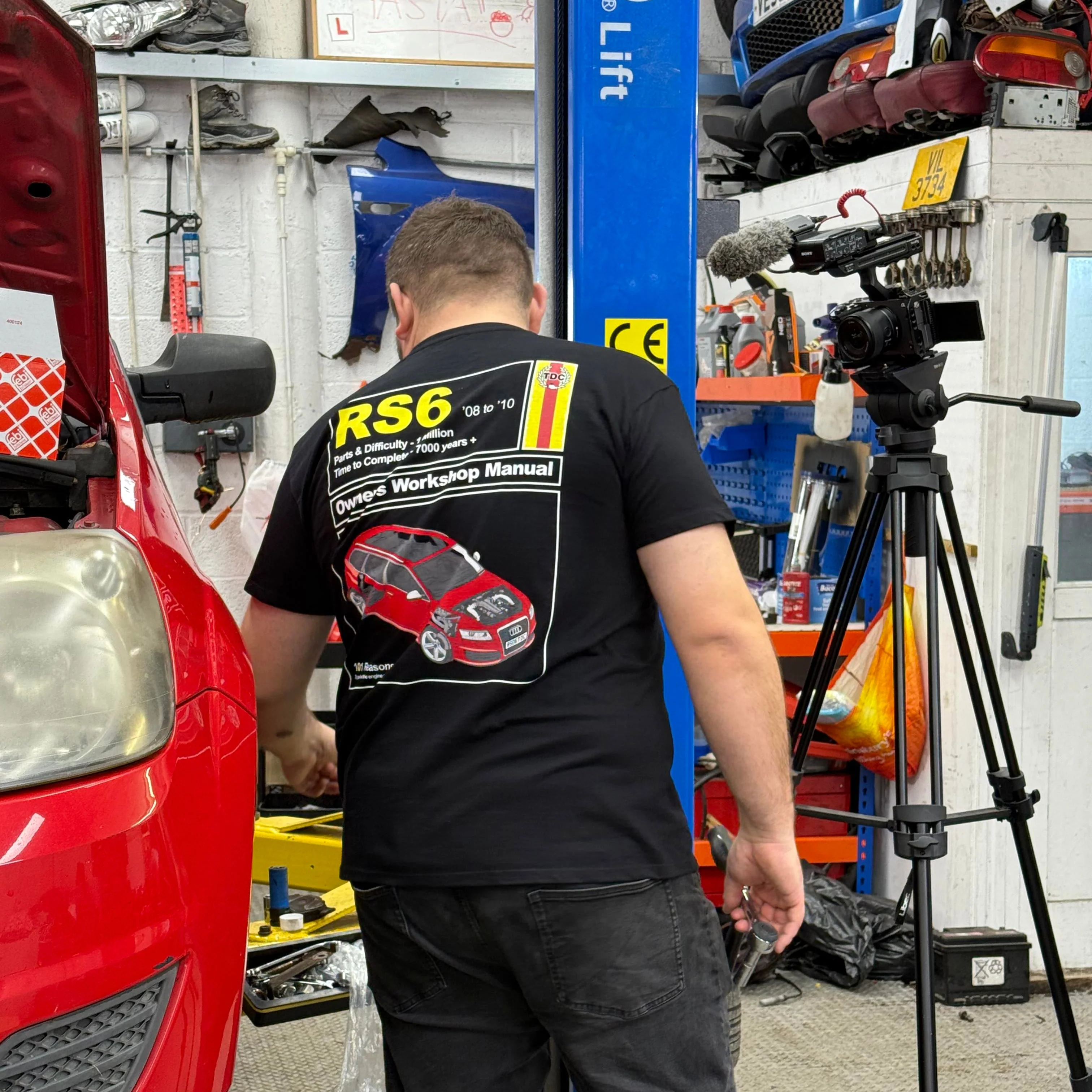 T-Shirt | RS6 Black - Image 5