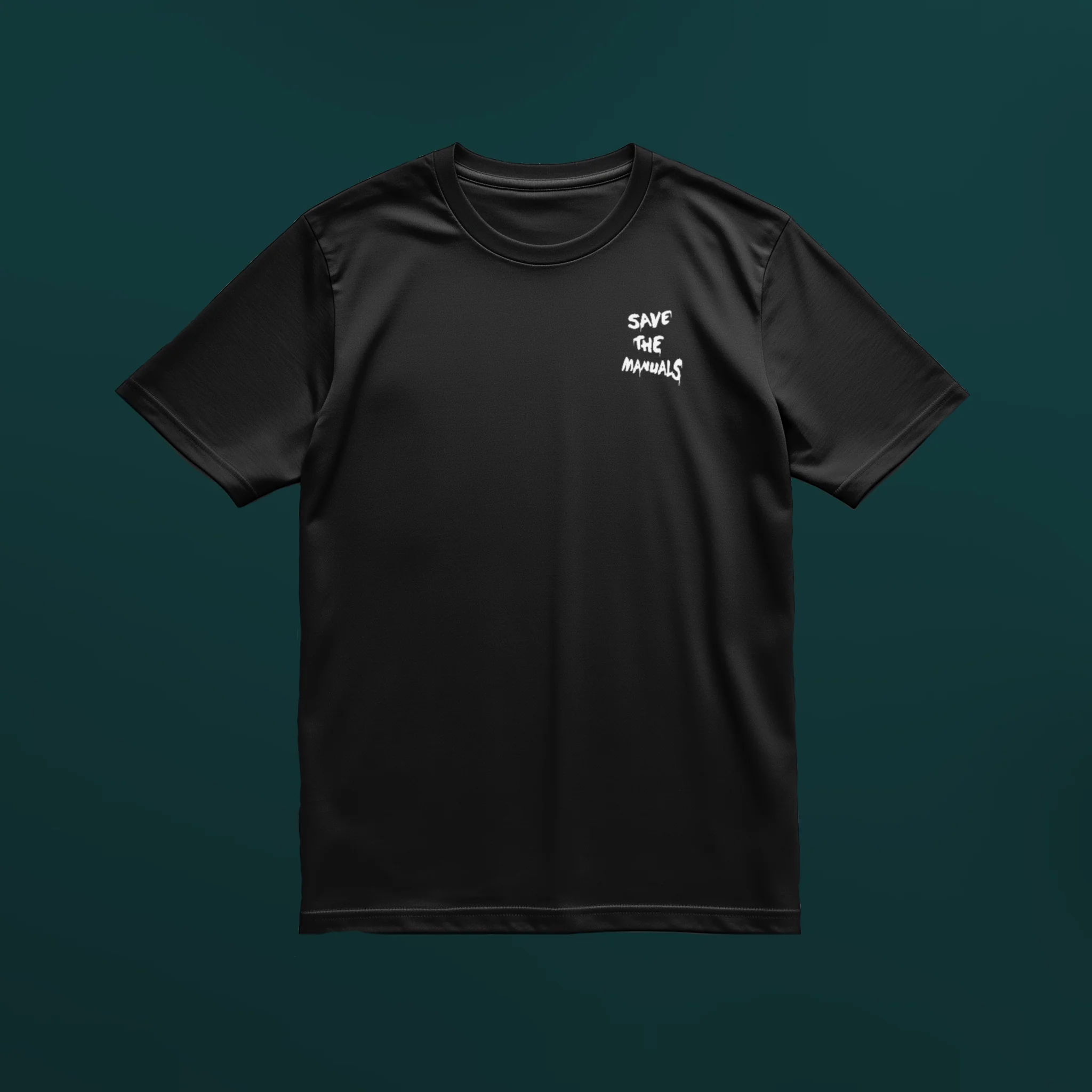 T-Shirt | Save The Manuals Double Sided Print - Image 3