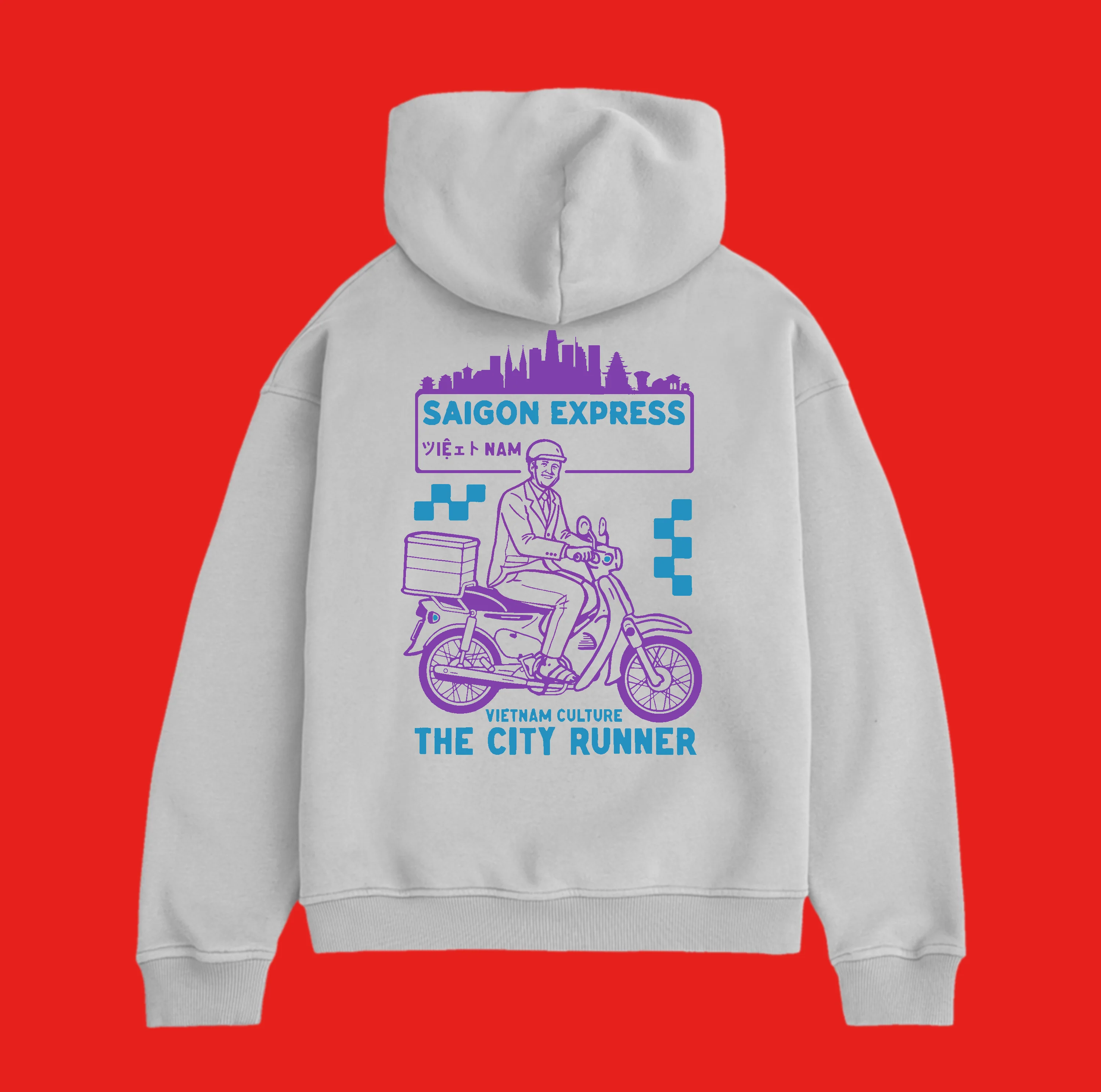 Hoodie | Vietnam Urban - Image 3